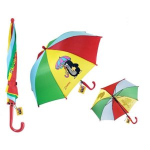Detský dáždnik krtko farebný